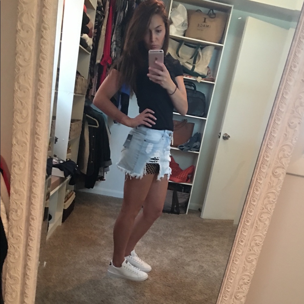 Jean skirt